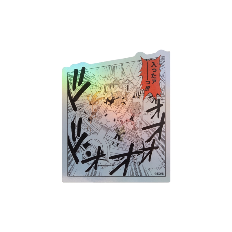 [Pre-order] [Made-to-order] JUMP Store Limited "ONE PIECE" HOLOGRAM KOMA STICKER -